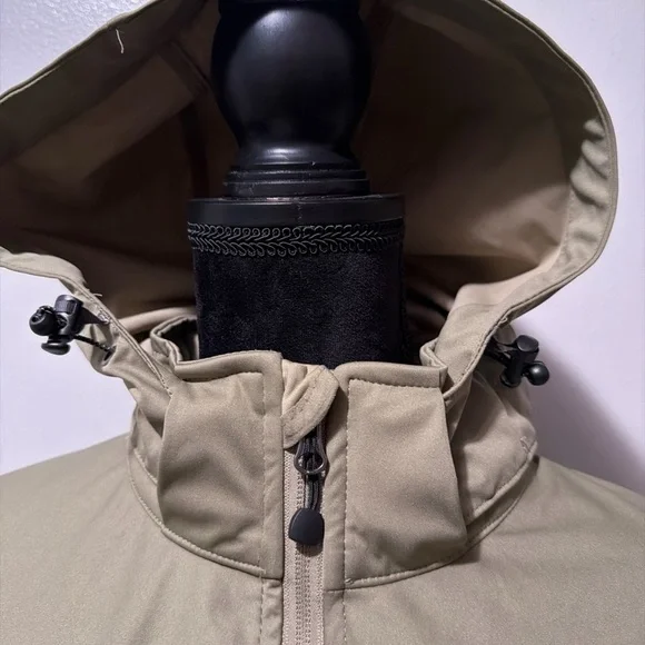 women's lightweight softshell hiking jacket with detachable sleeves and hood - Picture 5 of 7